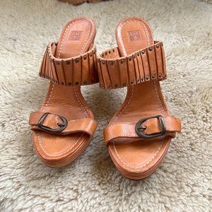 Frye studded pumps size 6.5 made in Italy